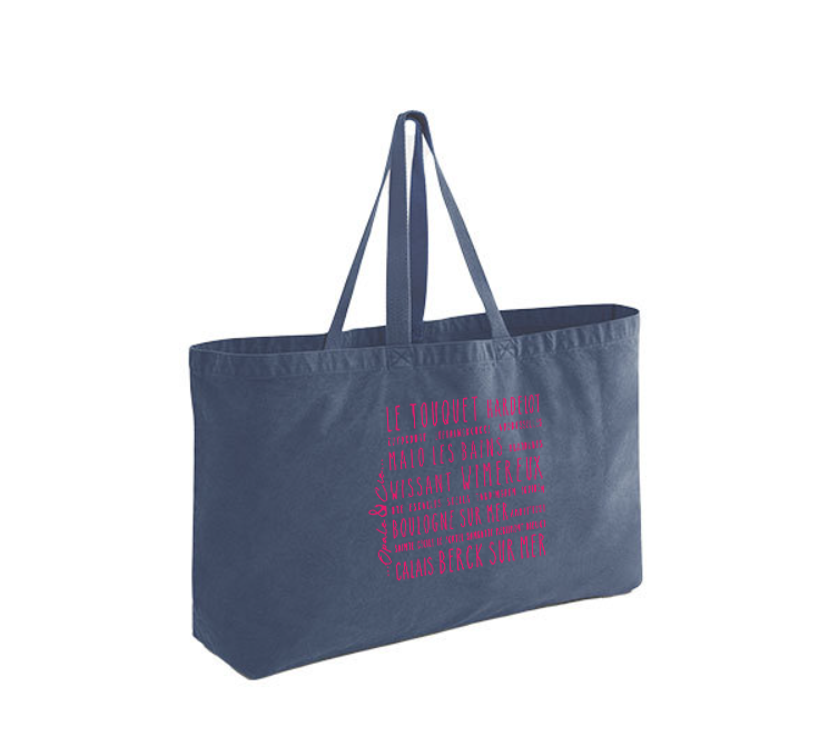 Sac de plage vintage