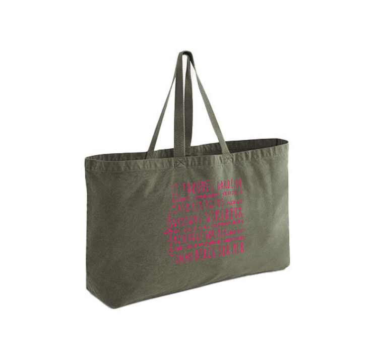 Sac de plage vintage