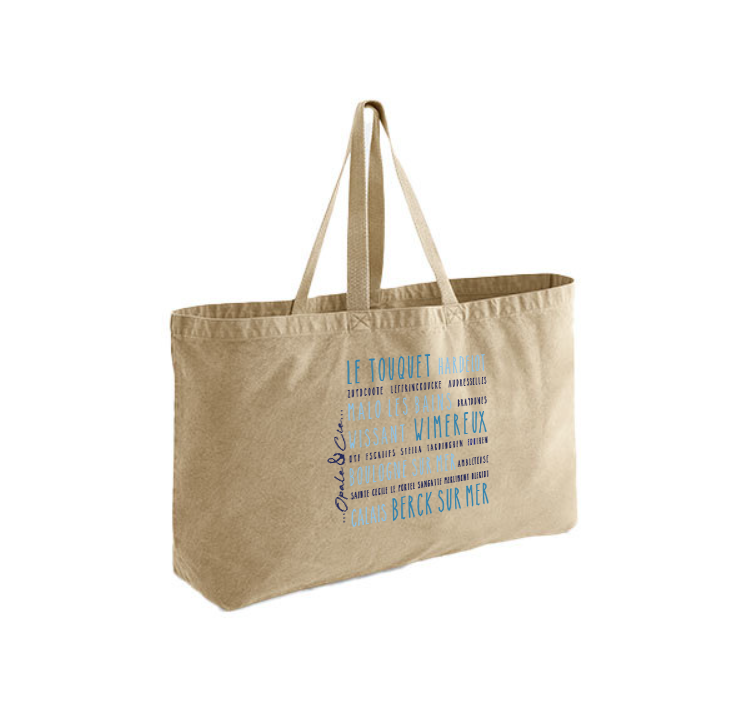 Sac de plage vintage